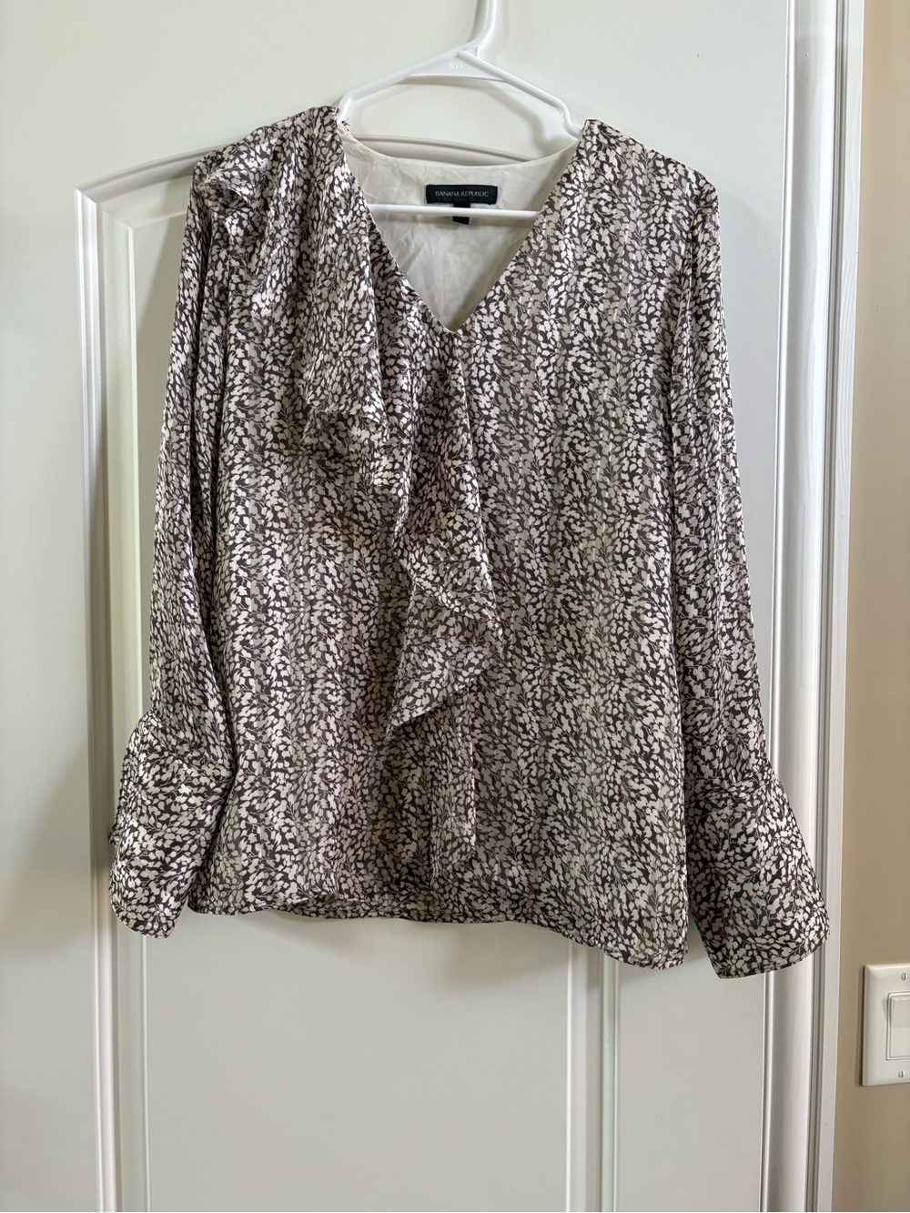 Banana Republic Ruffle Blouse